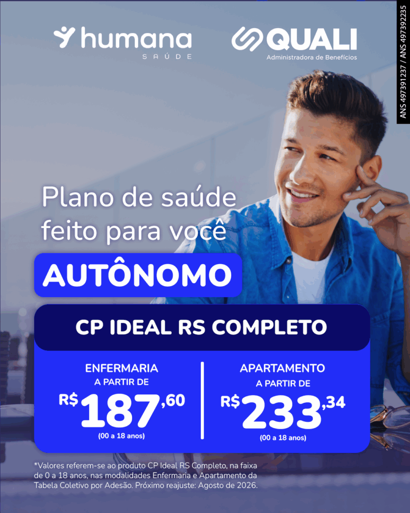 Plano para AUTÔNOMOS HUMANA - Ideal